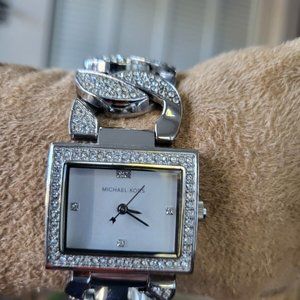 Women's Michael Kors Rhine Stone wrist watch in box
